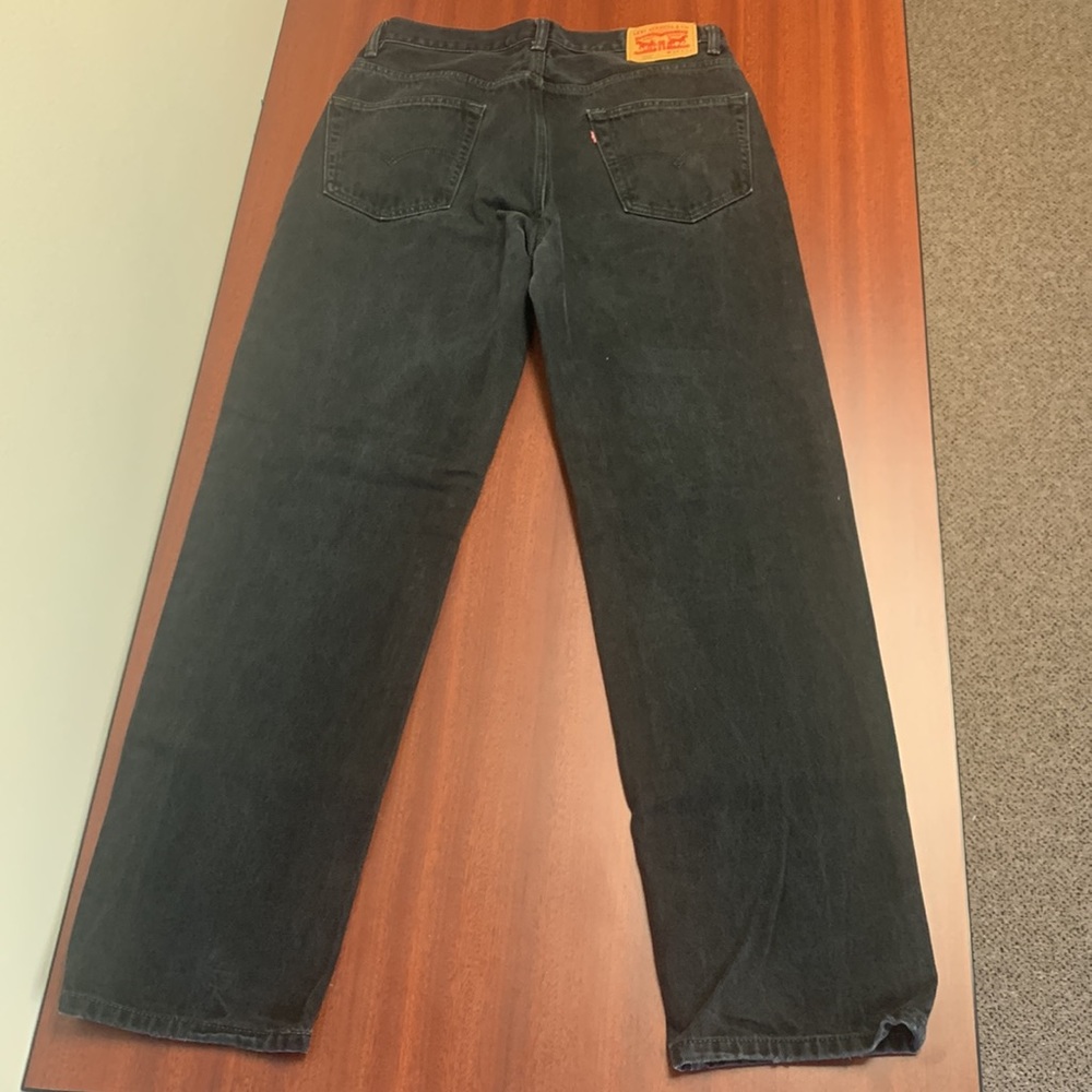 black mens 550 levis mom jeans - Picture 5 of 7